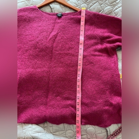 Eileen Fisher Kid Mohair Cropped Sweater - Picture 14 of 16